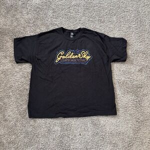 Golden Sky Fest 2024 Country Festival T Tee shirt Band 2XL Urban Rhett Bryan